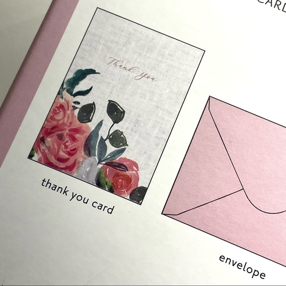 George Stanley Mara-Mi 51531 Blank Thank You Cards/Envelopes 50 Count NWT 3.5x5” - Picture 2 of 13